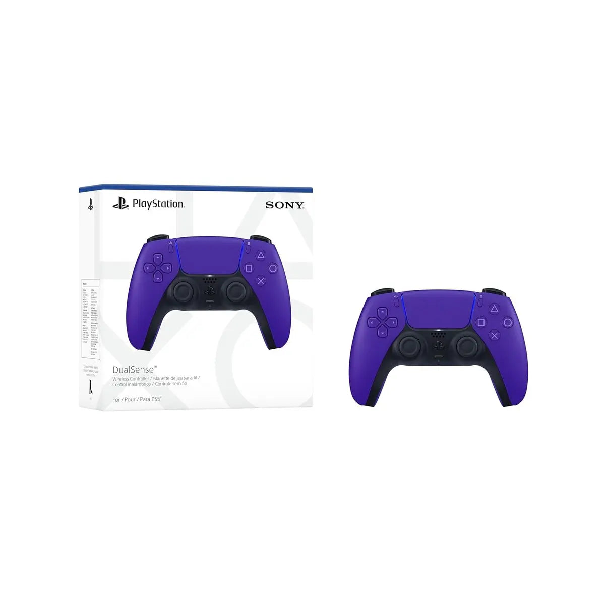 PS5 Controller Galactic Purple
