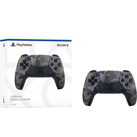 PS5 Controller Gray Camouflage