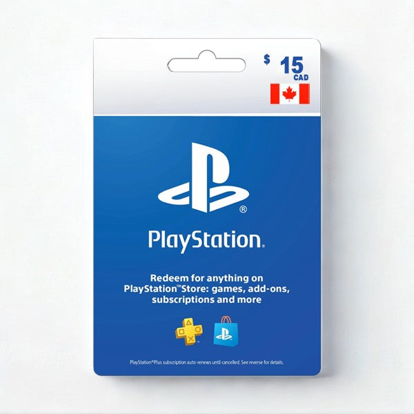 PSN Gift Card Canada 15 CAD