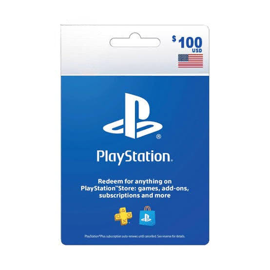 PSN Gift Card USA 100 USD