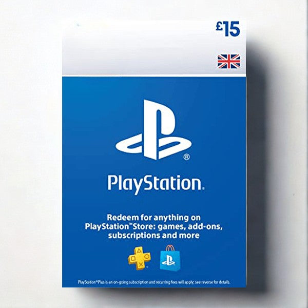 PSN Gift Card UK 15 GBP