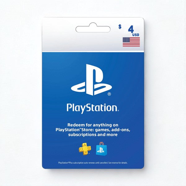 PSN Gift Card USA 4 USD