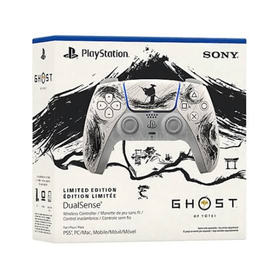 PS5 Controller Ghost of Yotei Black Limited Edition